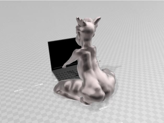 Internet Troll 3d model