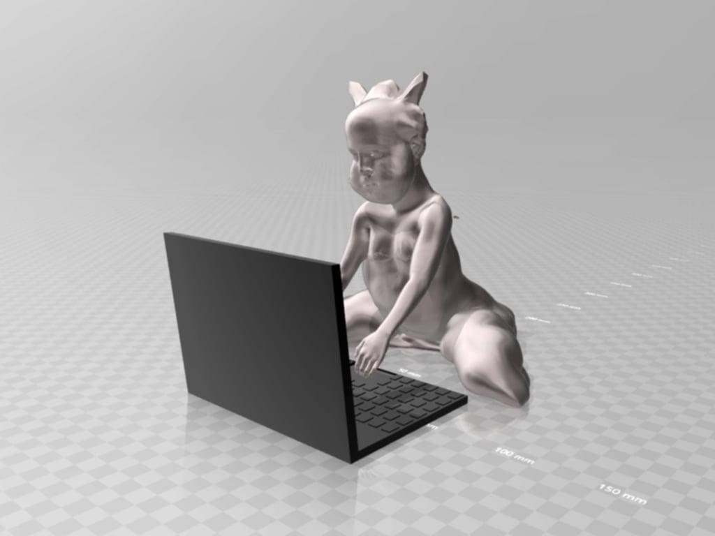 Internet Troll 3d model