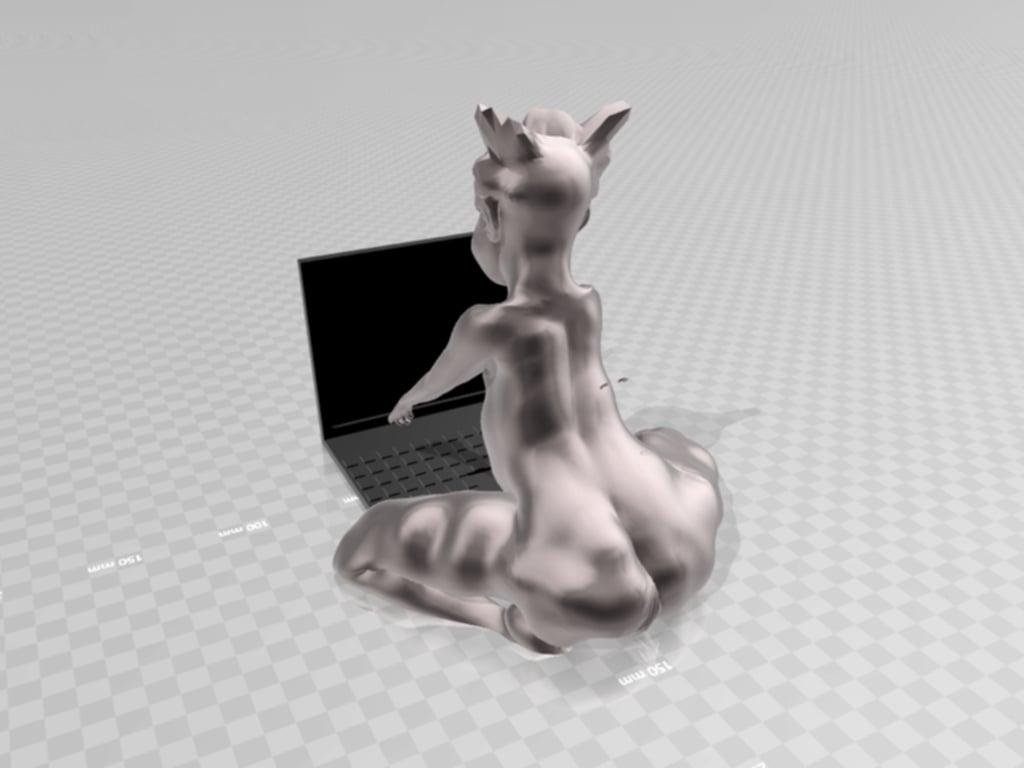 Internet Troll 3d model