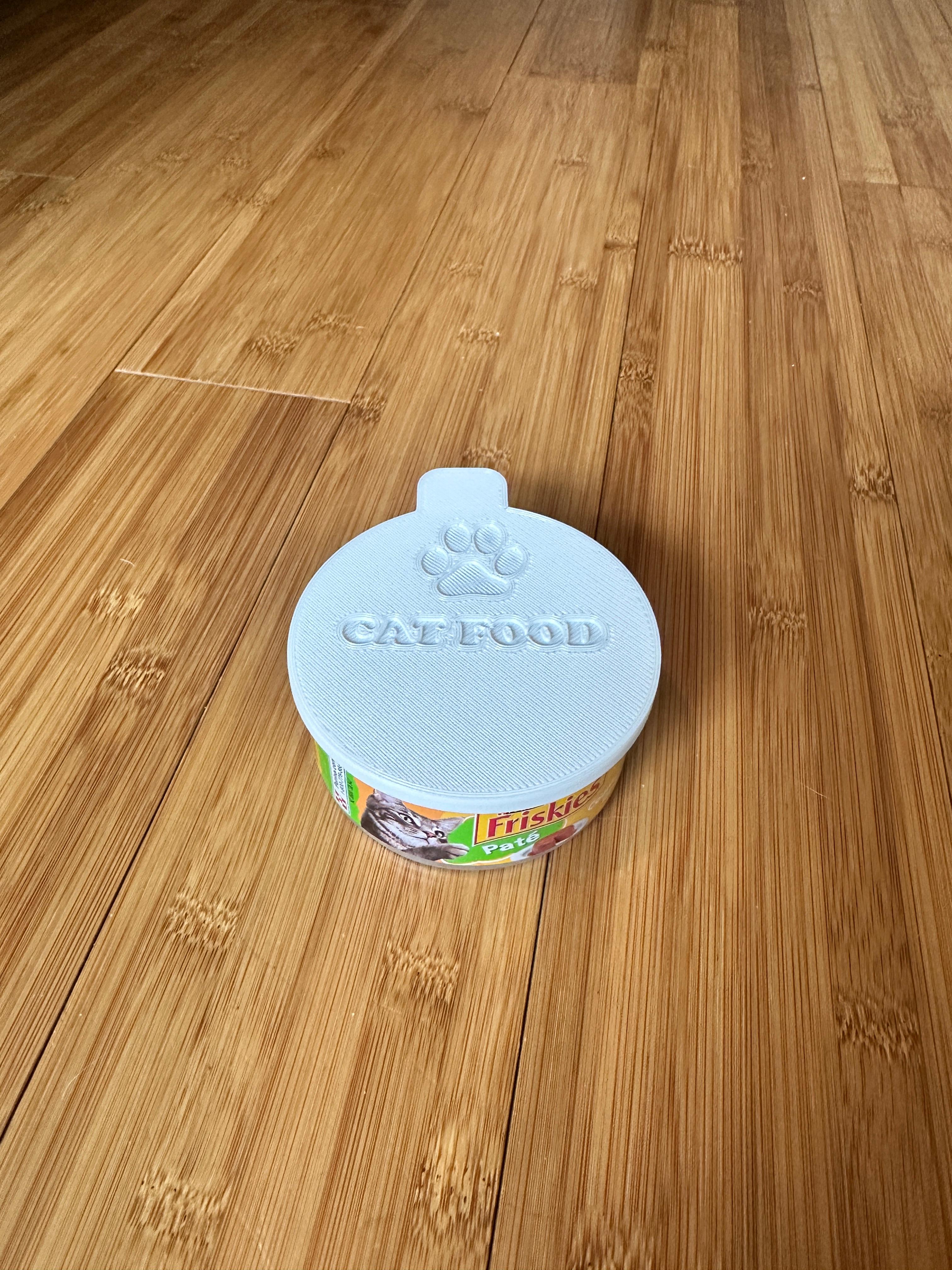 Friskies cat food Lid PLA 3d model