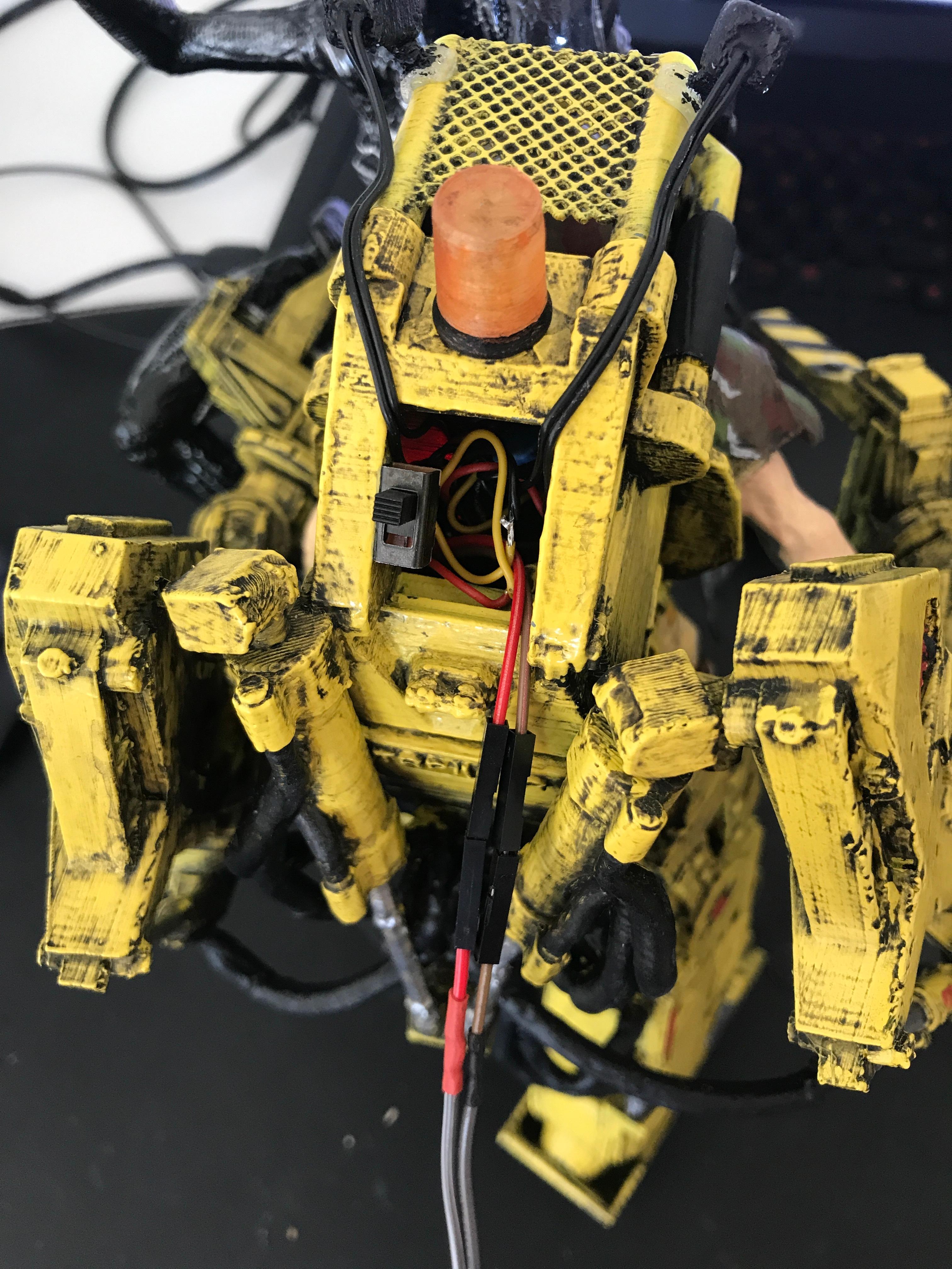 Alien vs Powerloader 3d model