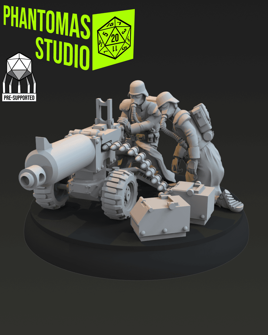 Lycan Heavy Bolter 3d model