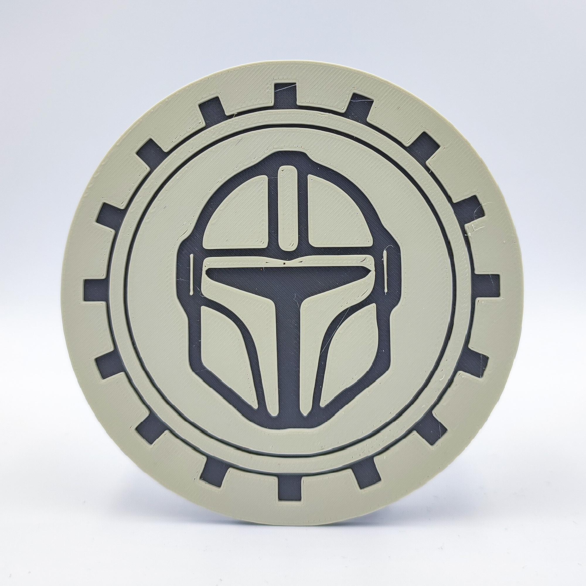 The Mandalorian Coasters 3d model