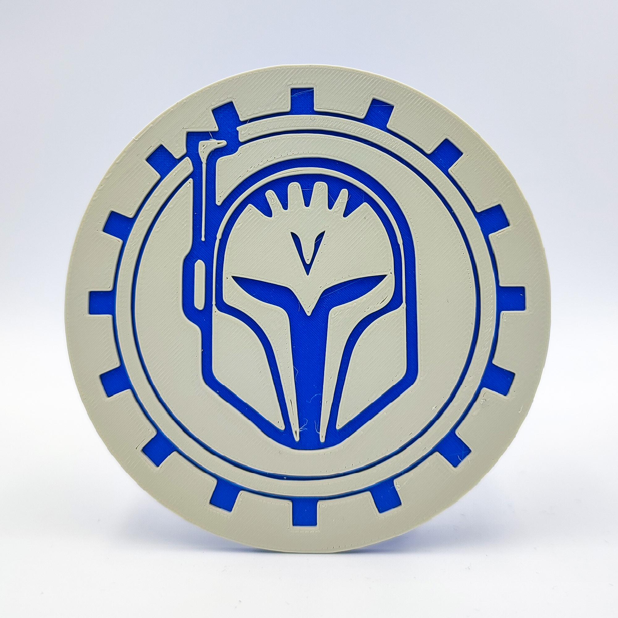 The Mandalorian Coasters 3d model