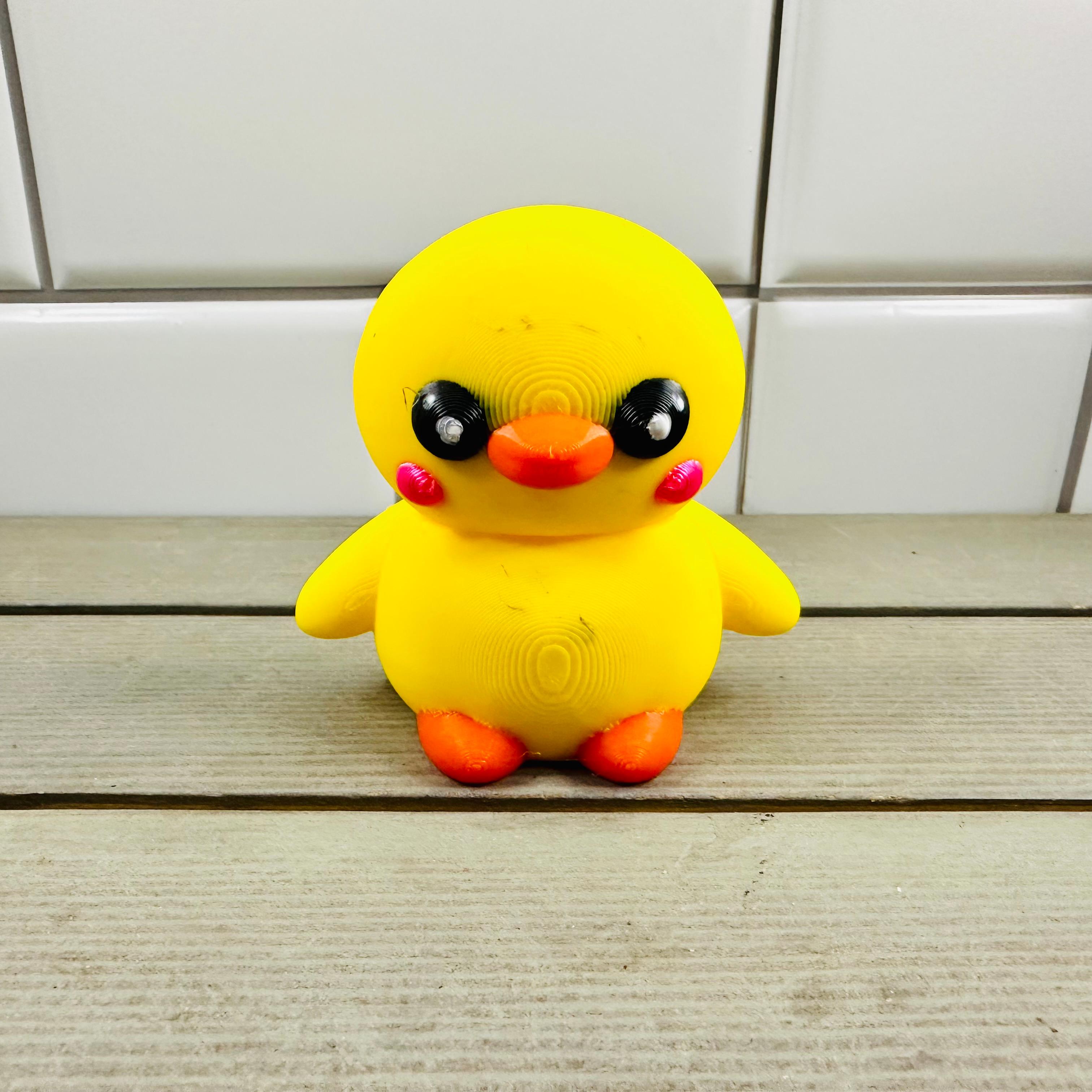 Adorable Wiggly Duckling 3d model