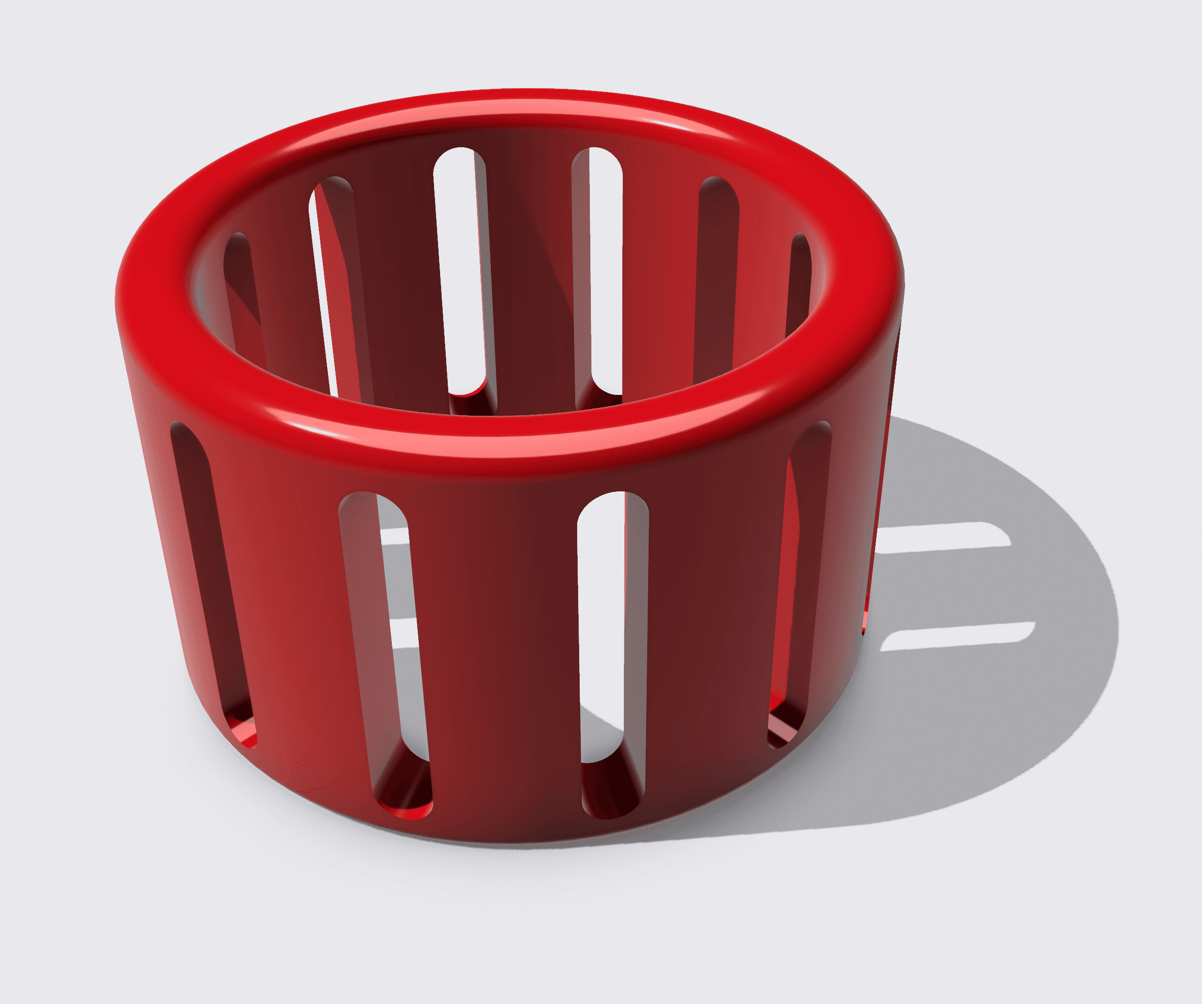 Slots - Napkin Ring 3d model