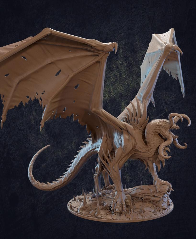 Mind Eater Dragon 3d model