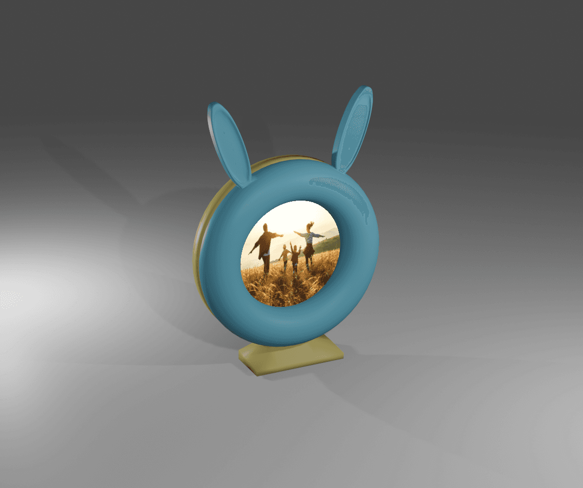 Remix of Blank Circular Frames 3d model