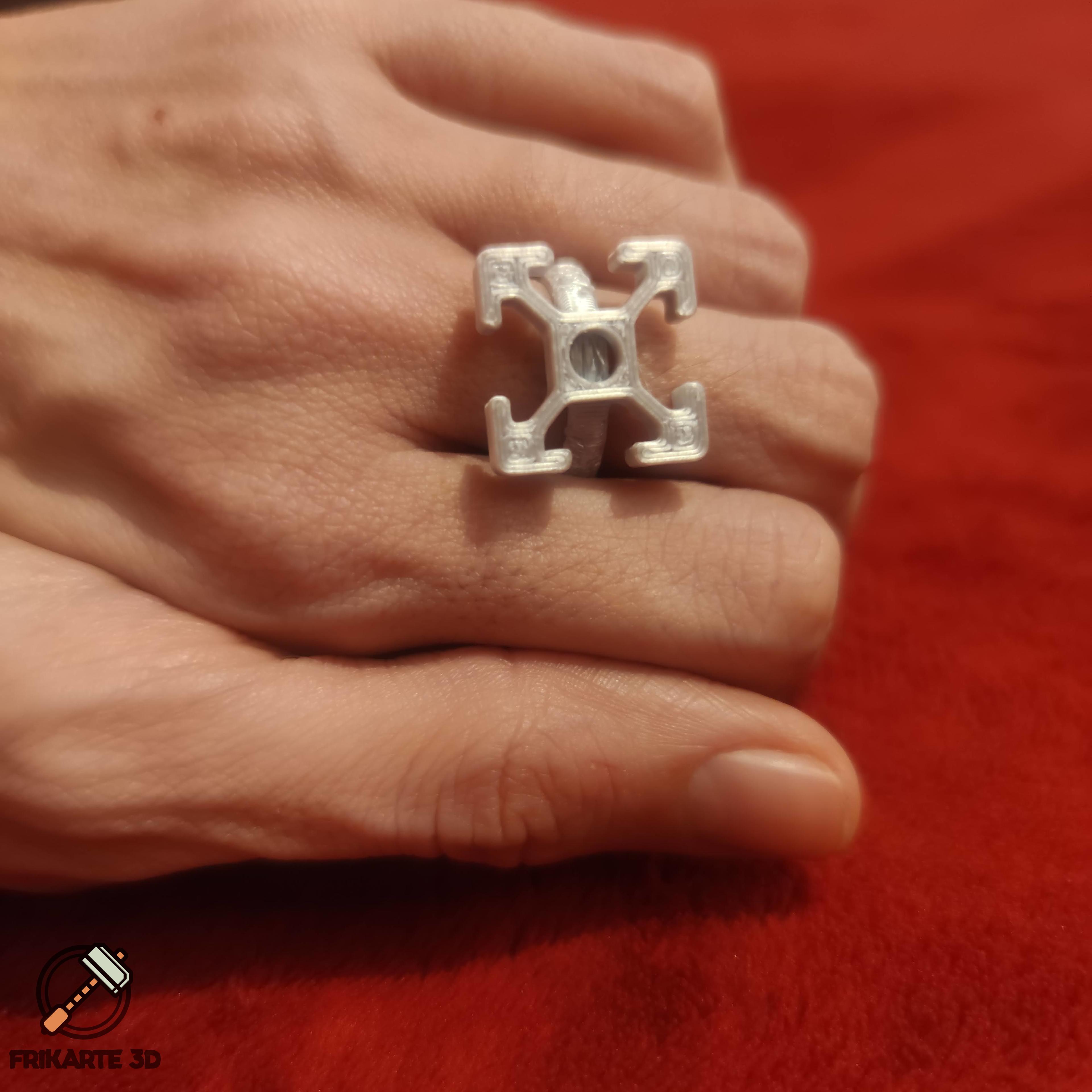 Profile Ring 🔩💍 3d model