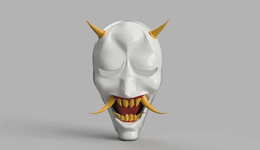 Hannya Mask Rurouni Kenshin (Ninja) 3d model