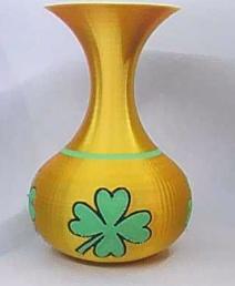 Clover Vase v2.stl 3d model