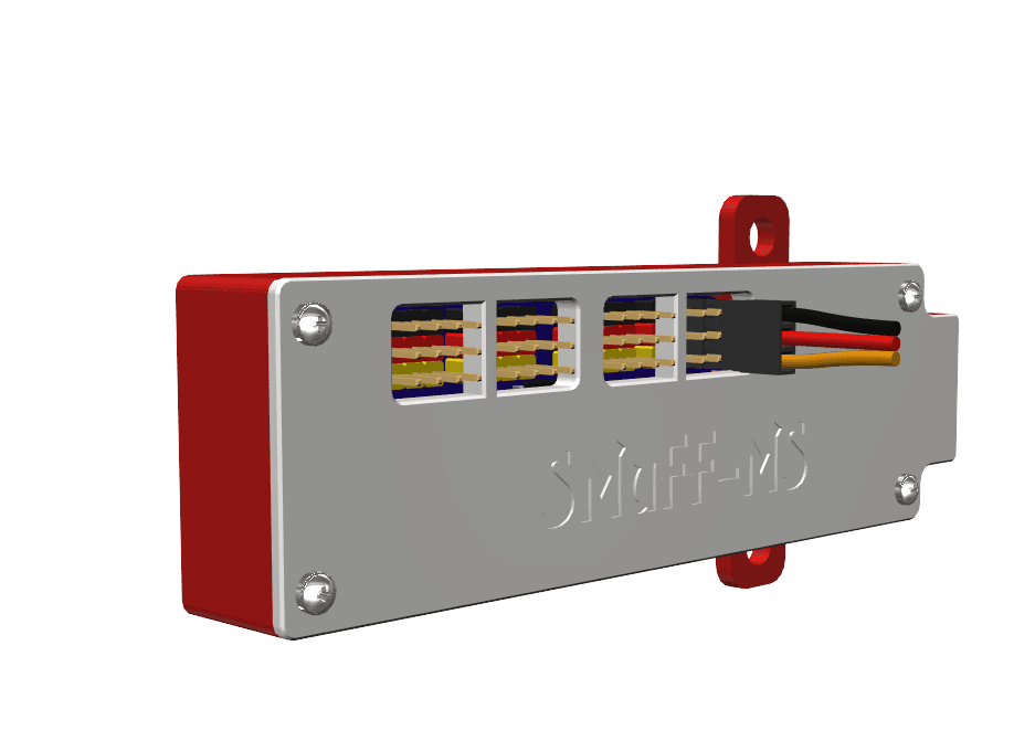 Housing for SMuFF Multiservo Option 3d model