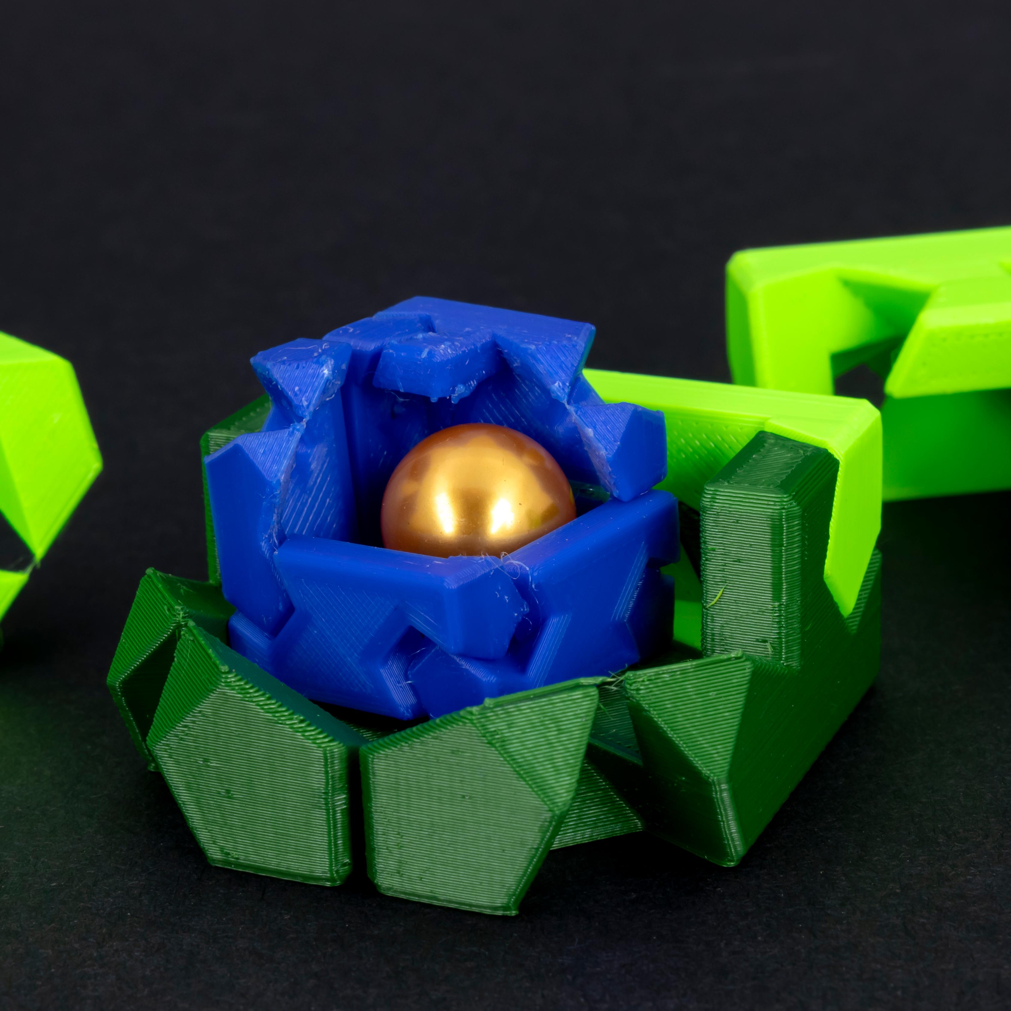 Tsugite 2x2 Hollow Cube 3d model