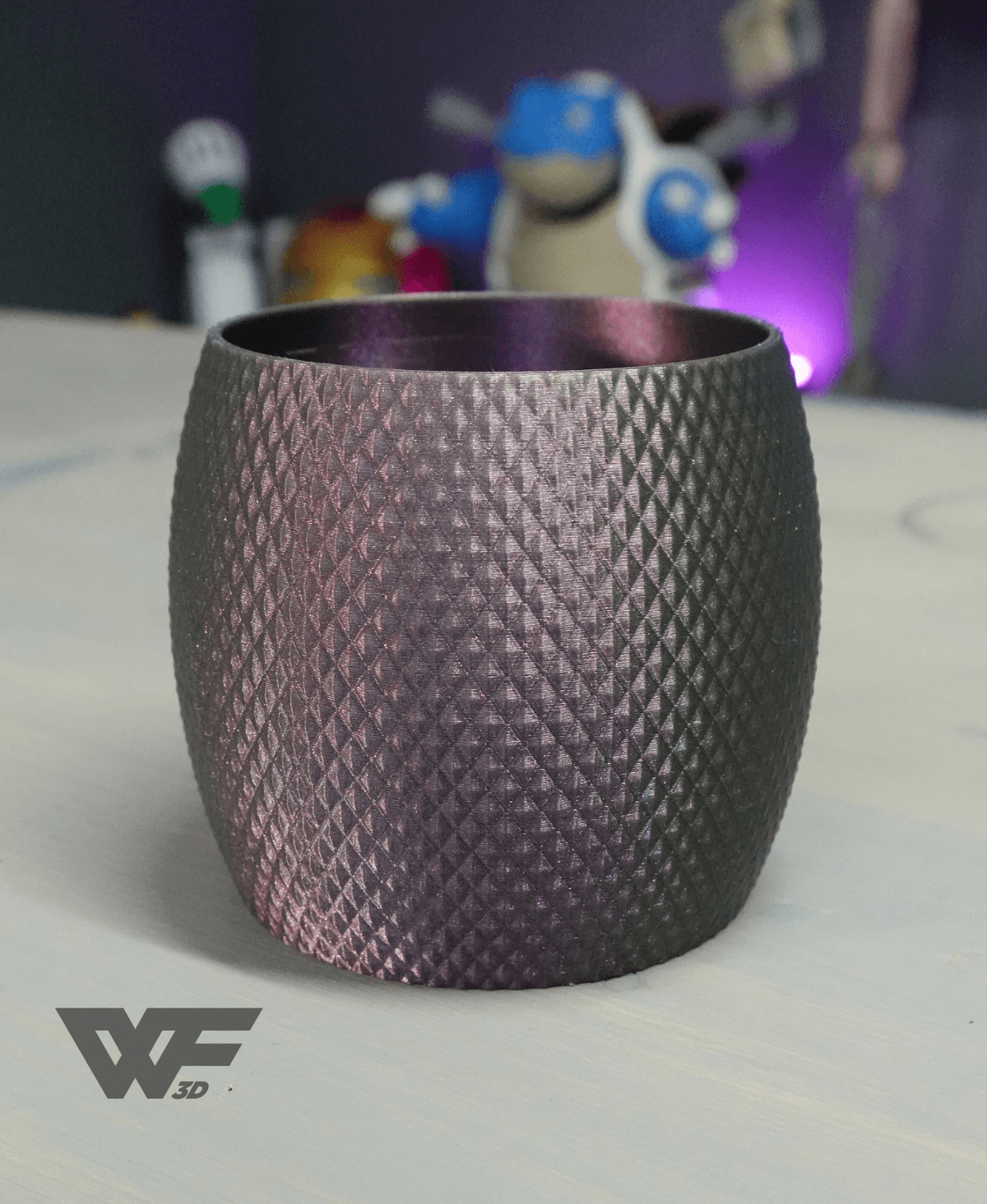 Diamond Plant Pot 3d model