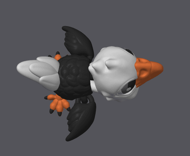 Sassie Hatchlings Eagle *Commercial Version* 3d model