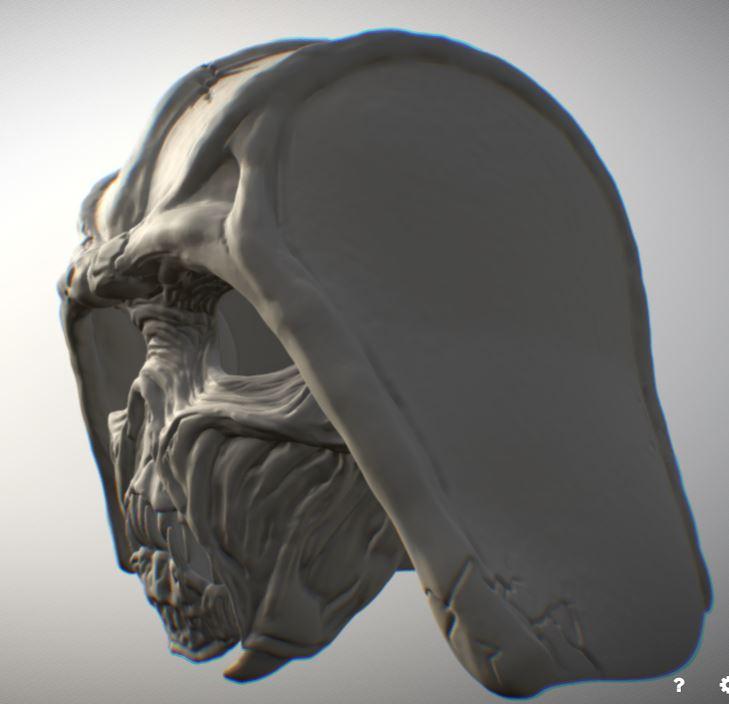 SkullVader 3d model