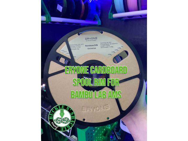 Eryone Cardboard Spool Rim for Bambu Lab AMS 3d model