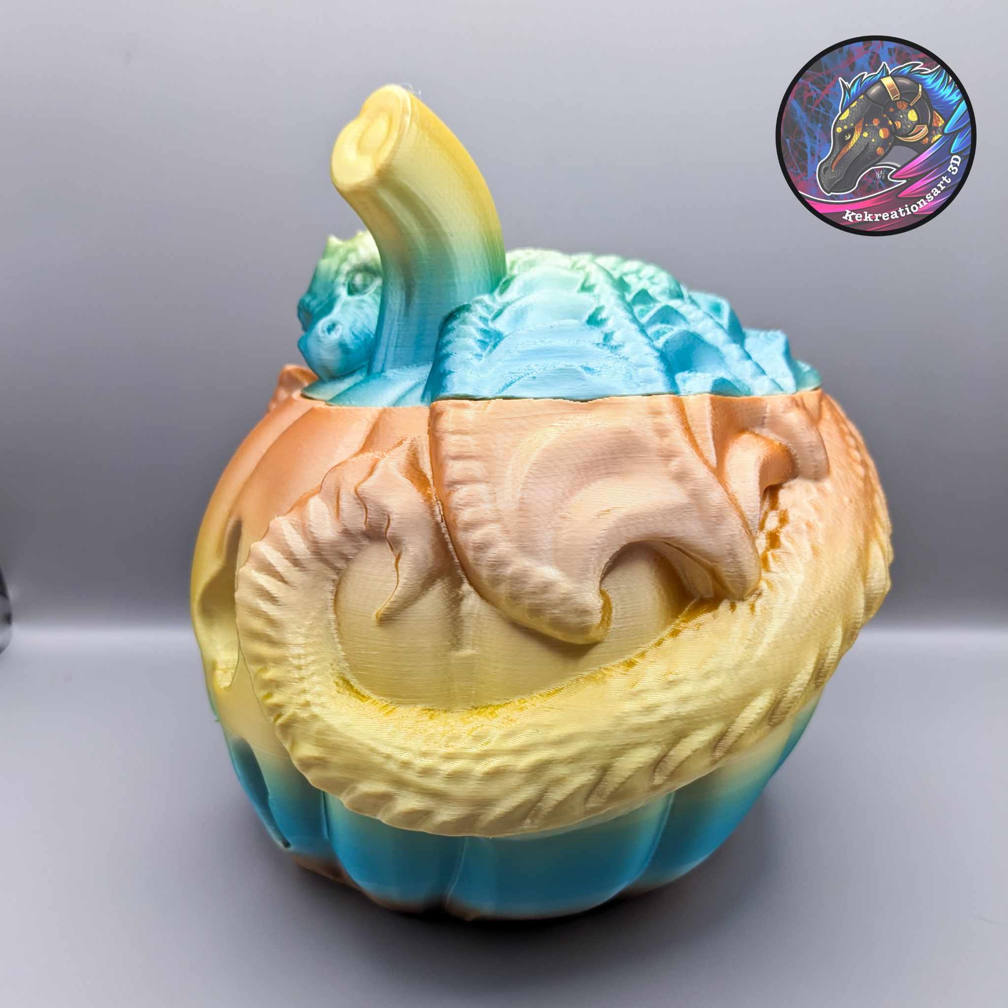 FREE Oct Dragon Jack'O'Lantern 3d model