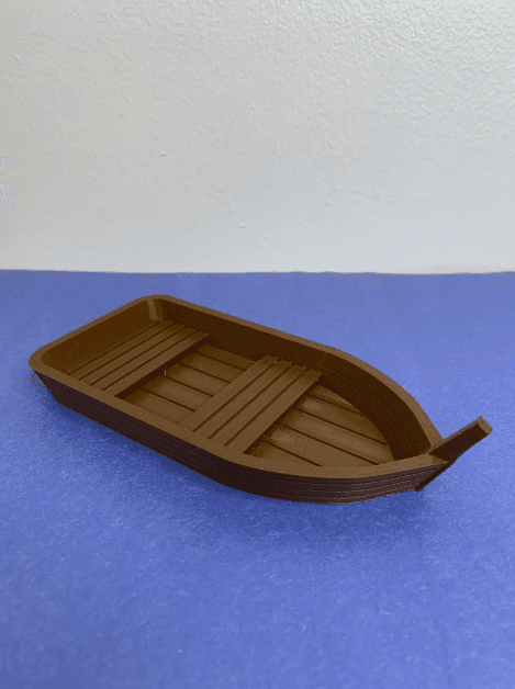 28mm scale Boat for Dungeons and Dragons 3d model