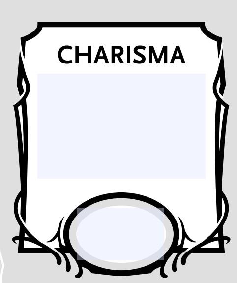 Dungeons & Dragons Charisma Ability Score 3d model