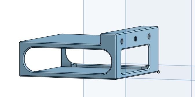 Telstra TV (Roku 4200TL) TV Hanger  3d model