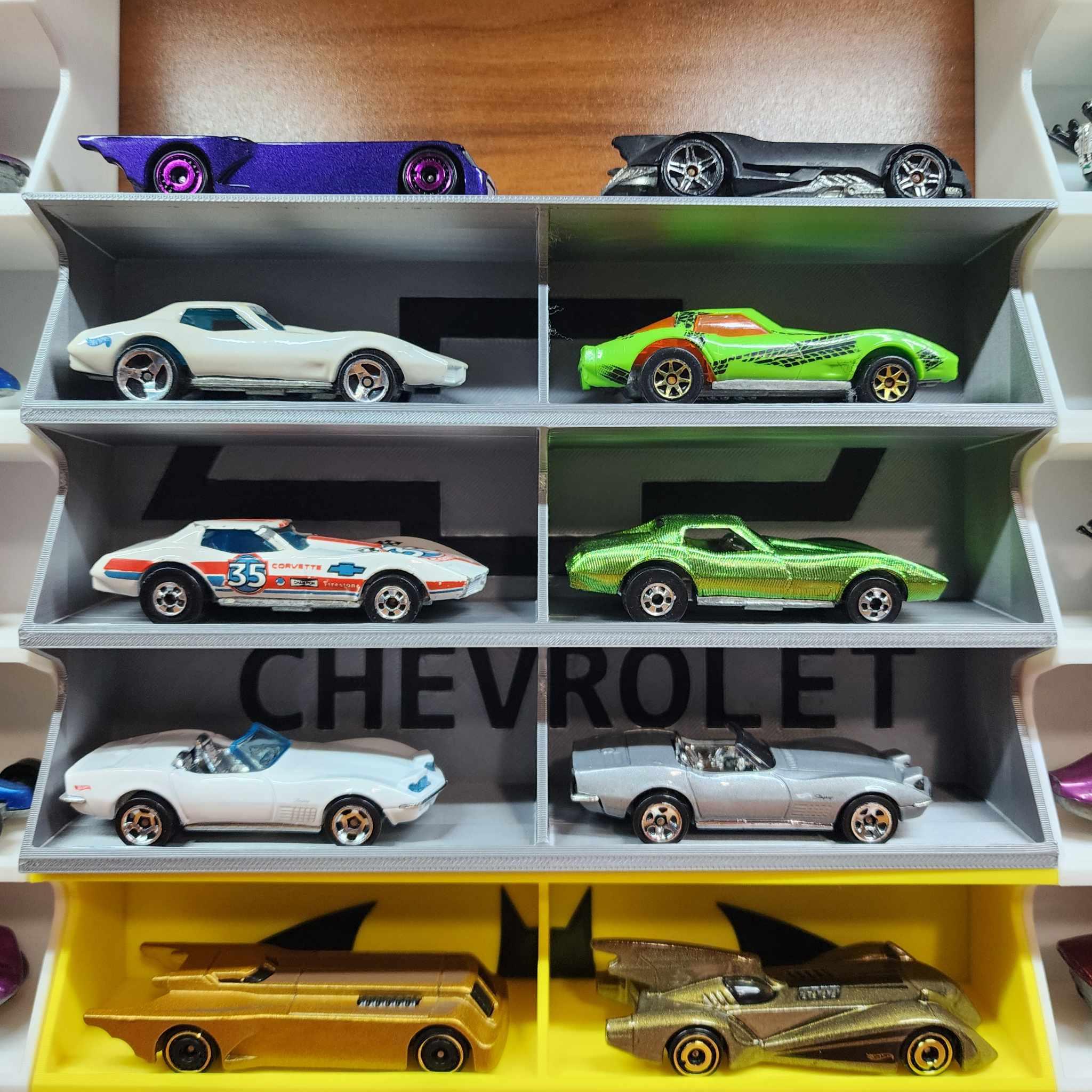 Diecast display racks 3d model