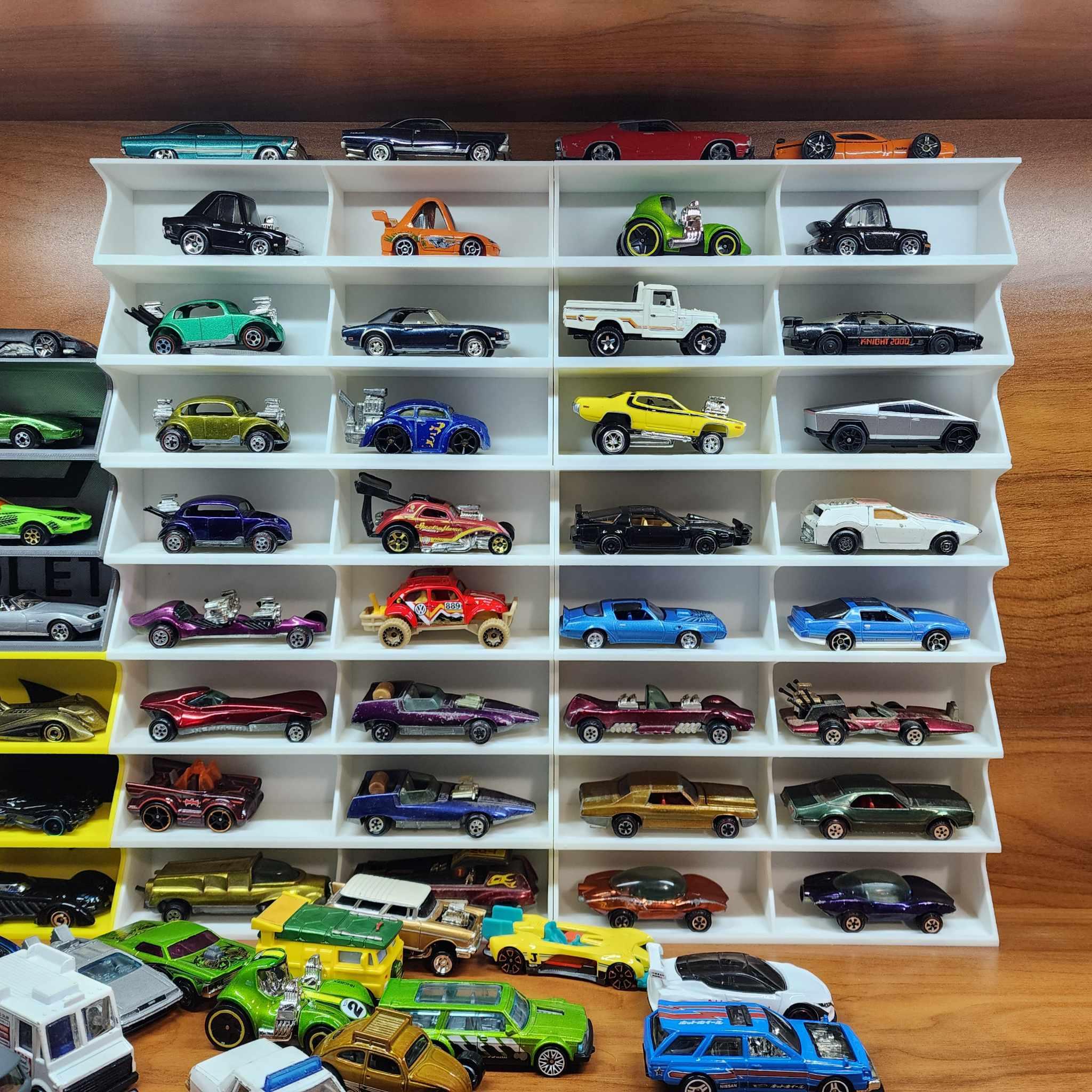 Diecast display racks 3d model