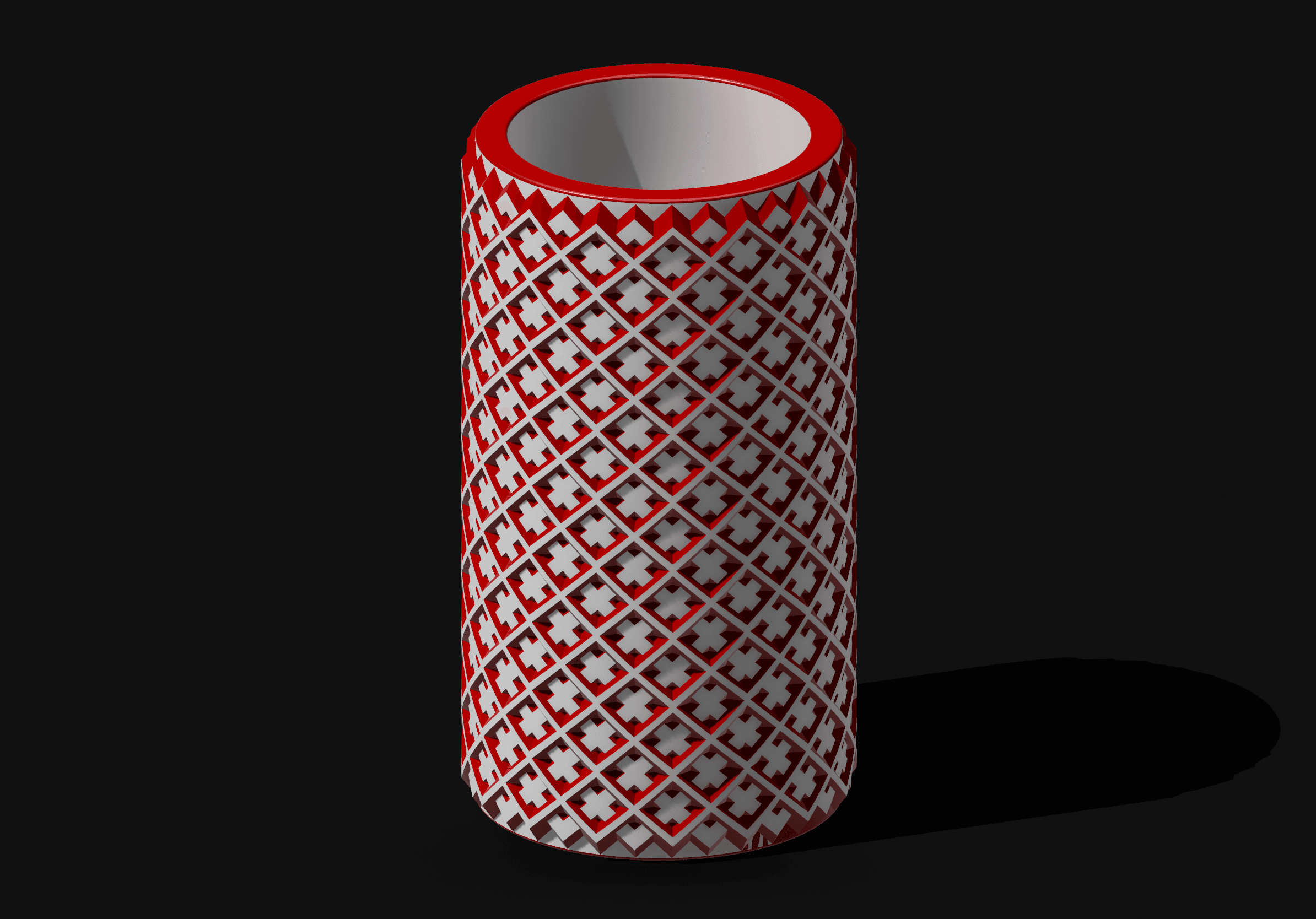 Swiss beer Coozie.stl 3d model