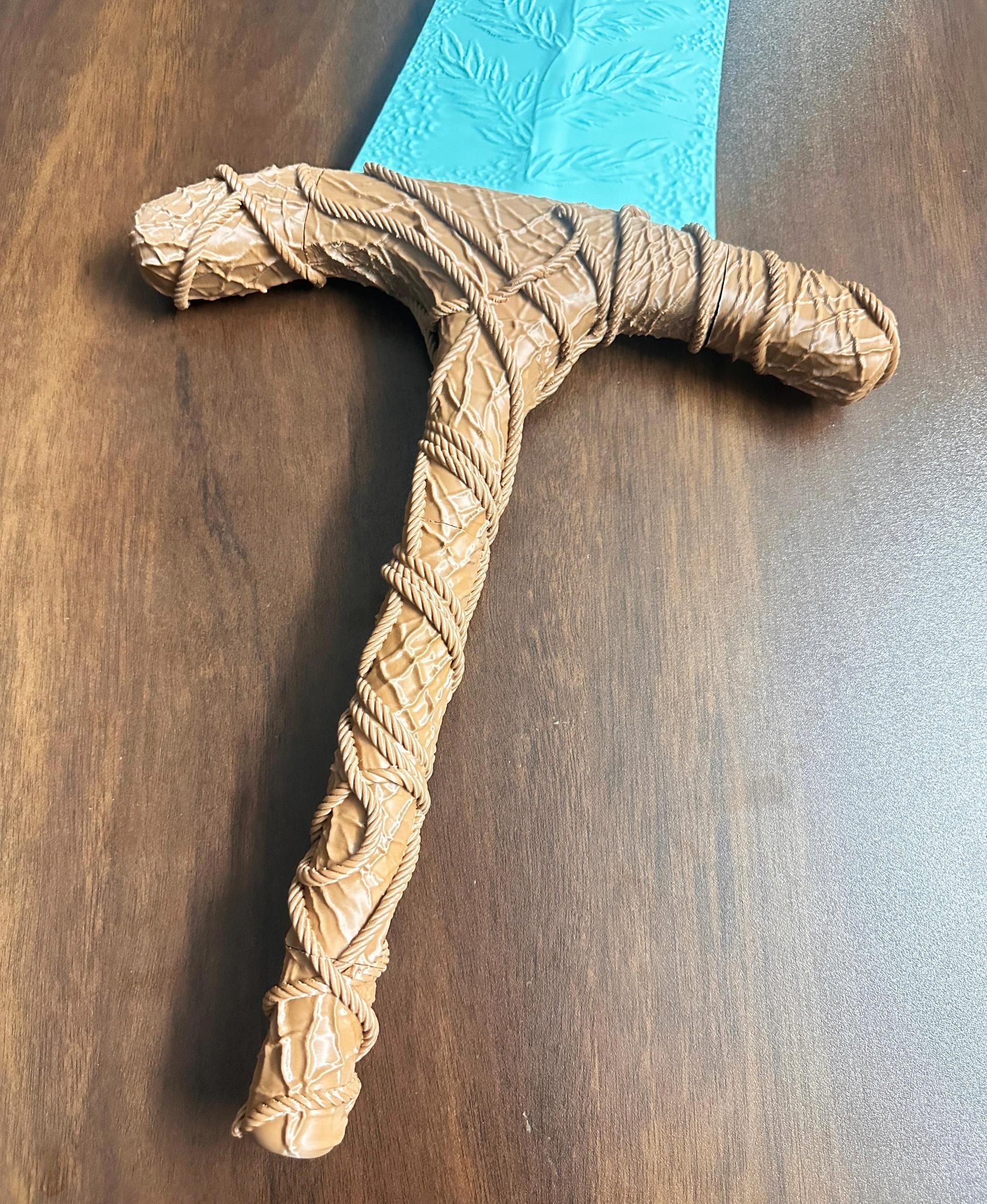 Dark Moon Greatsword (3D Printable) 3d model