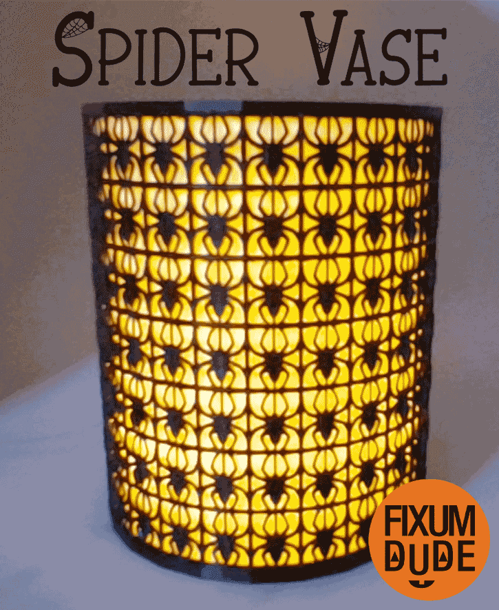 Arachnophobia Spider Vase 3d model