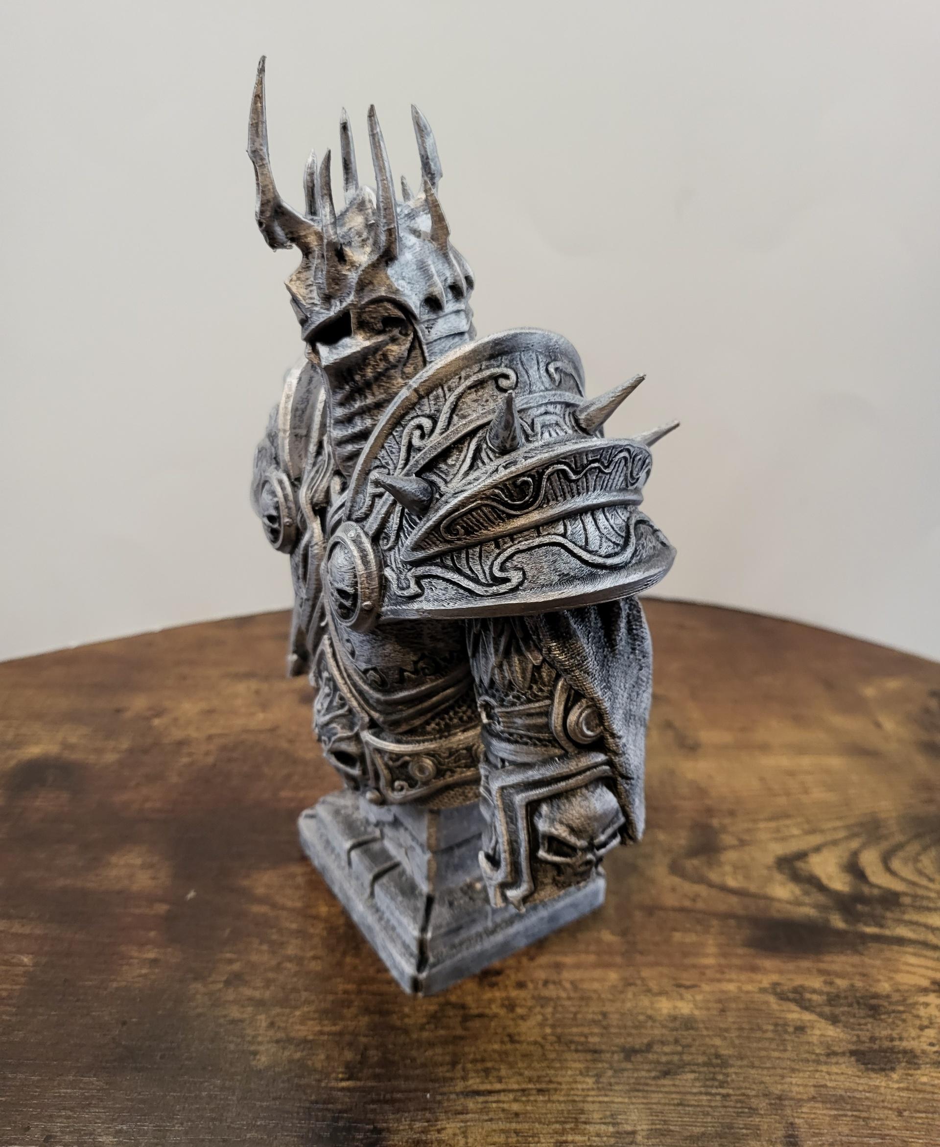 Lich King bust  3d model