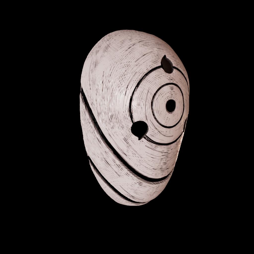 Madara Mask Remake 3d model