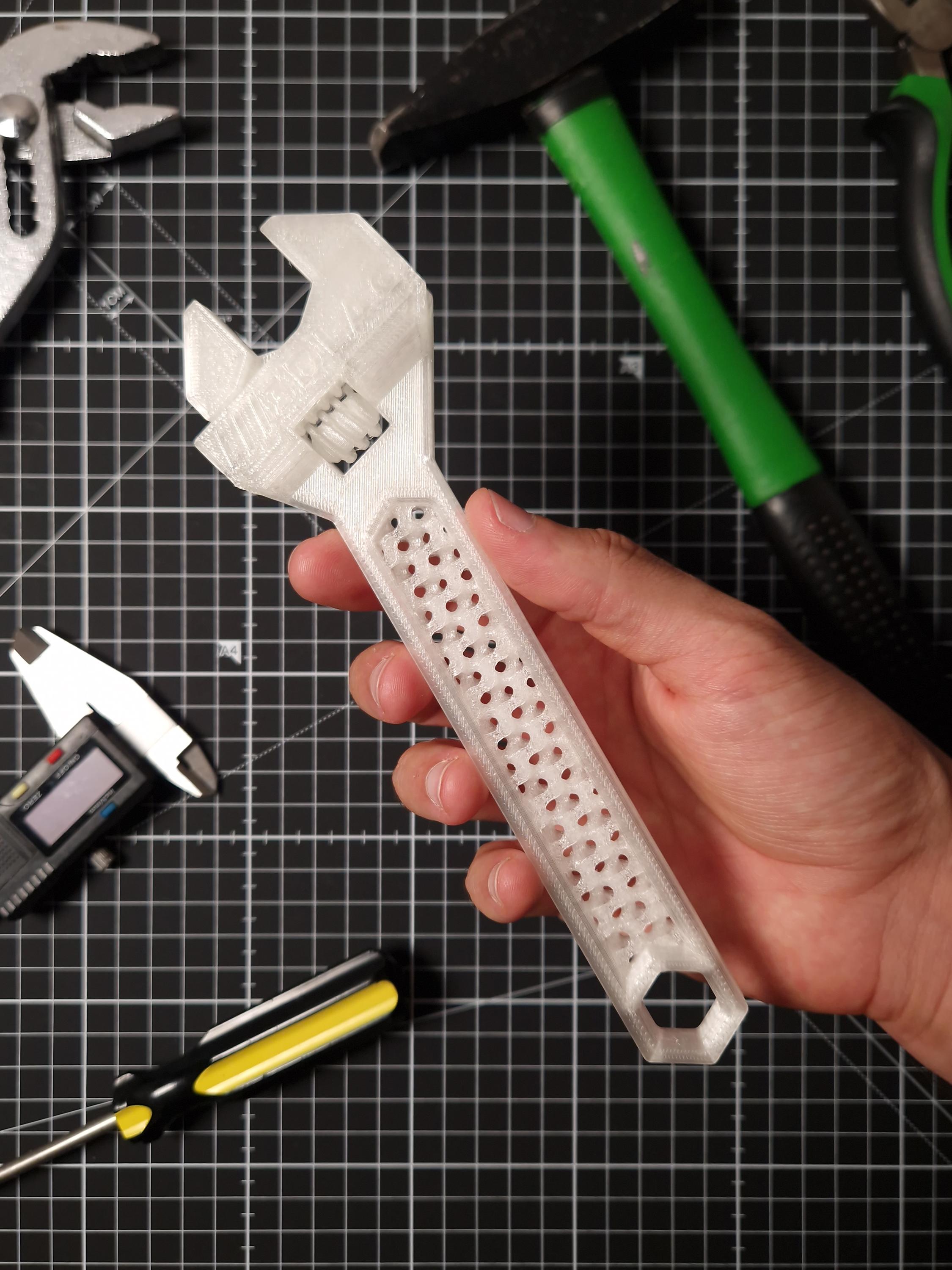 Wrench - 3D printable tool 3d model