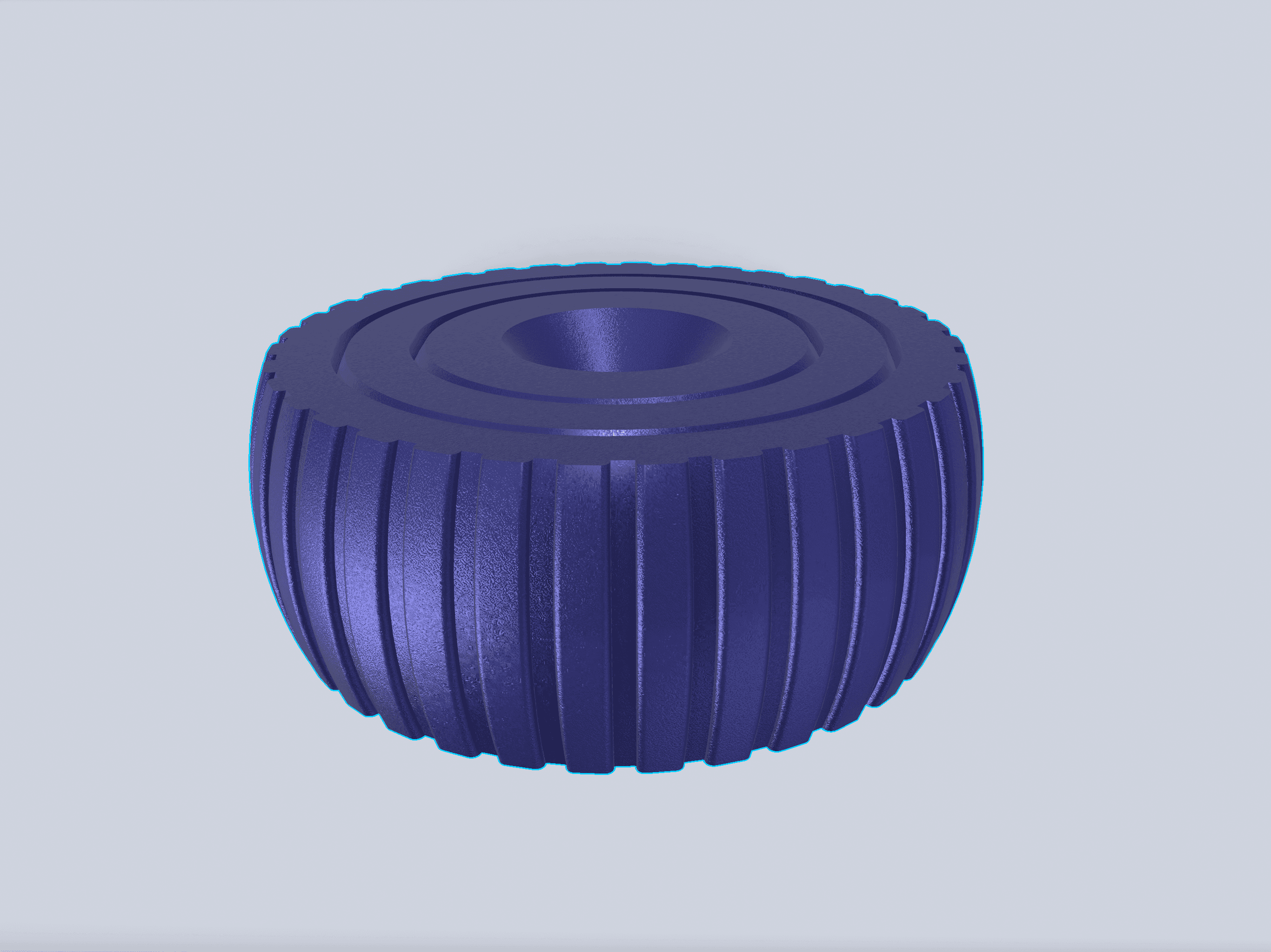 3Dom Spinner Tyre 1 3d model
