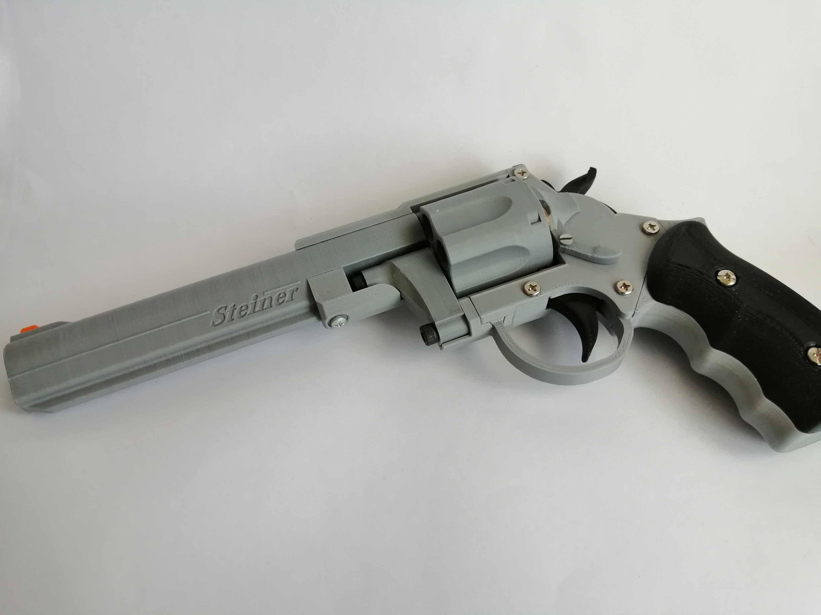 Custom Parts for - Prop Gun | Revolver - Single Action 3d model