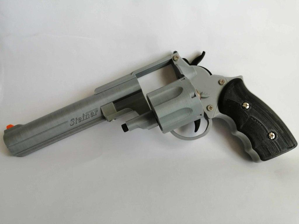 Custom Parts for - Prop Gun | Revolver - Single Action 3d model