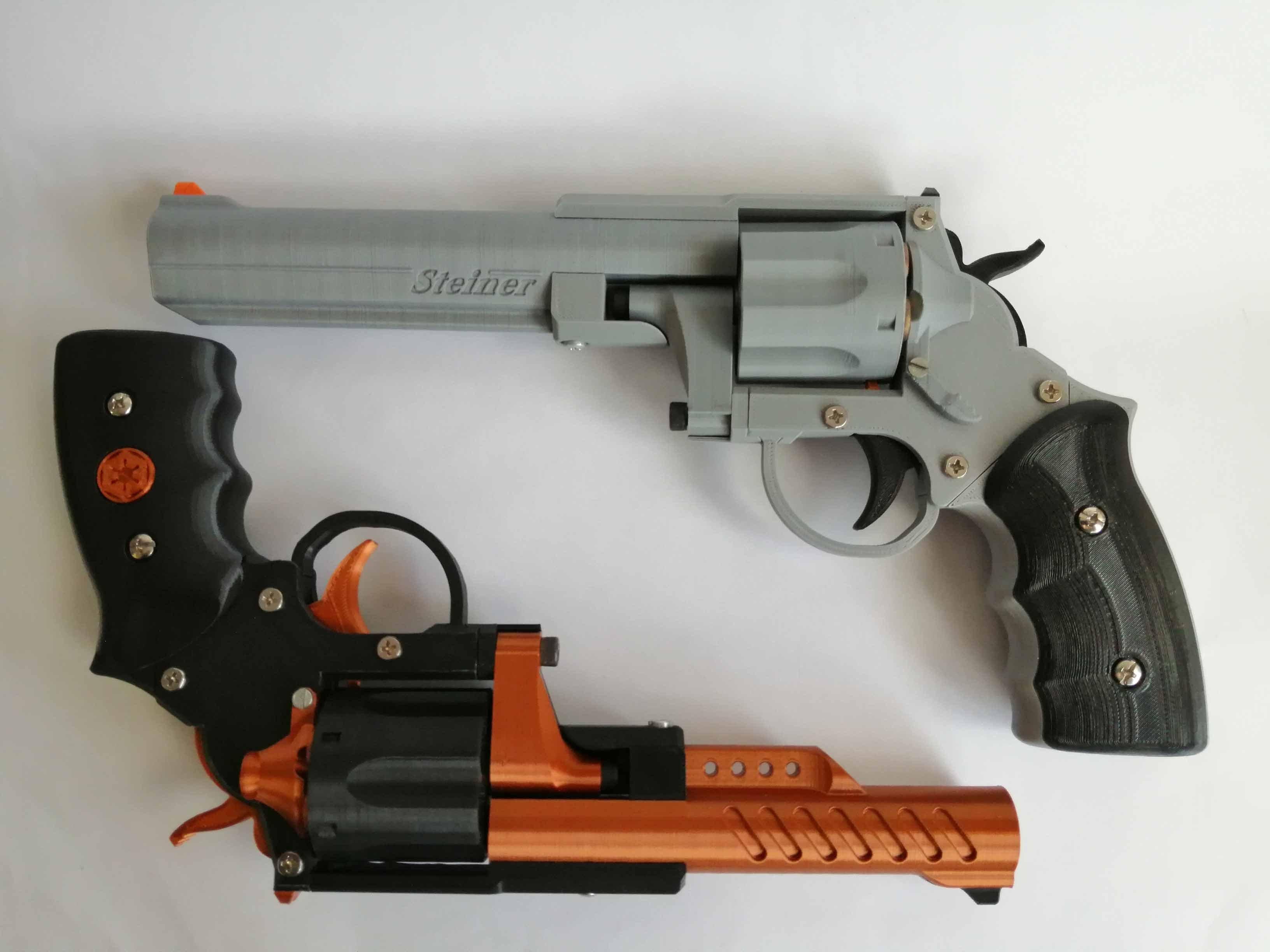 Custom Parts for - Prop Gun | Revolver - Single Action 3d model