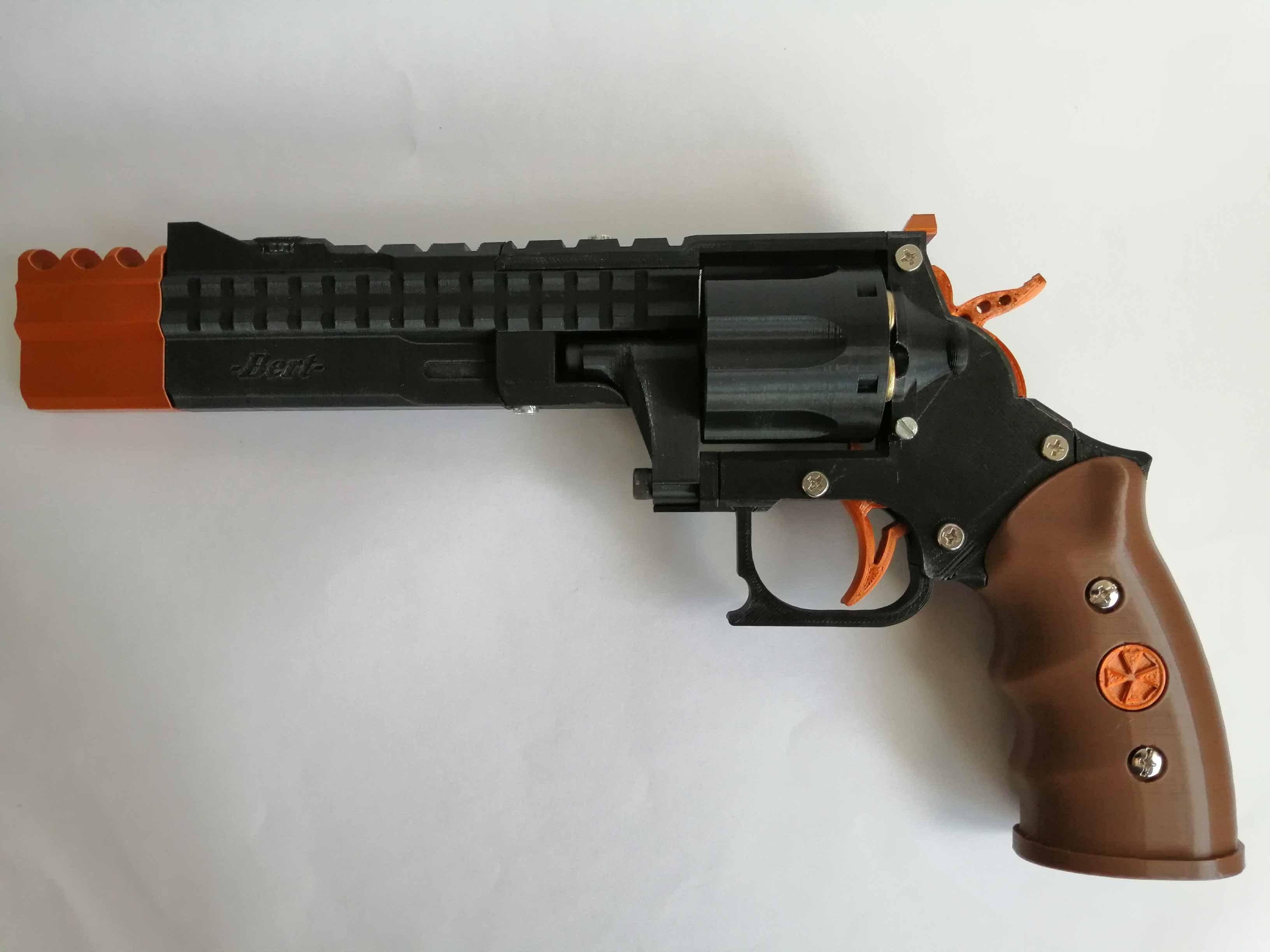 Custom Parts for - Prop Gun | Revolver - Single Action 3d model