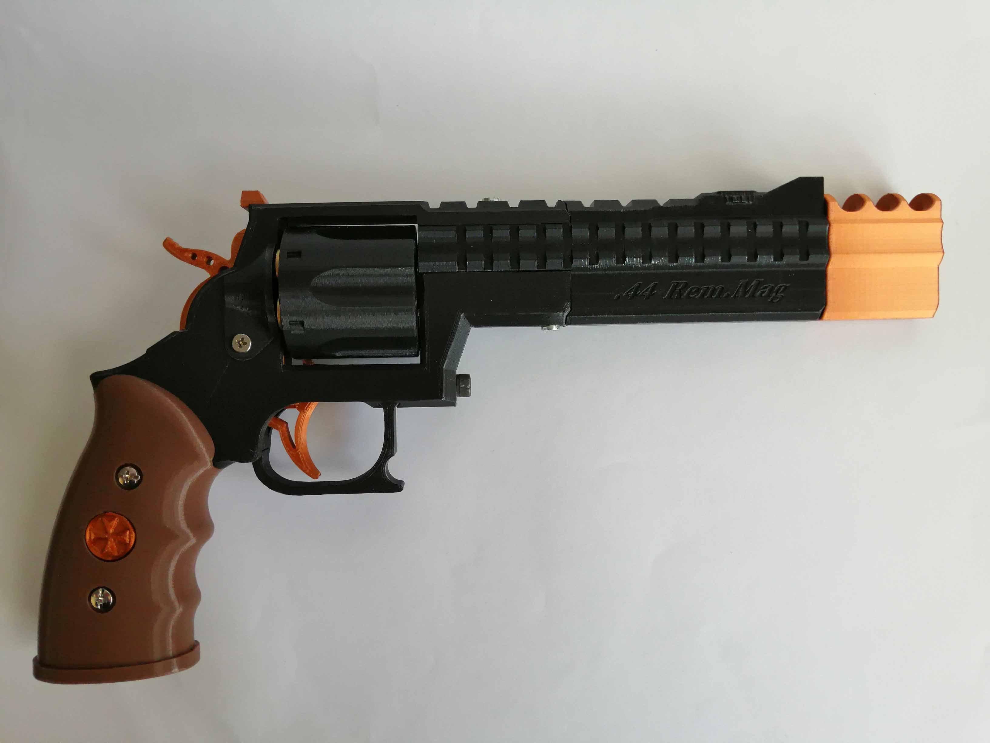 Custom Parts for - Prop Gun | Revolver - Single Action 3d model