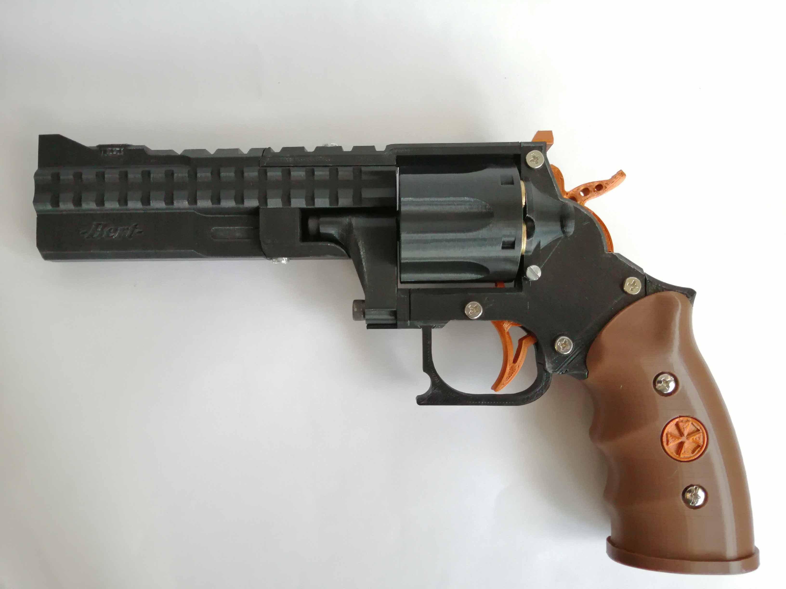 Custom Parts for - Prop Gun | Revolver - Single Action 3d model