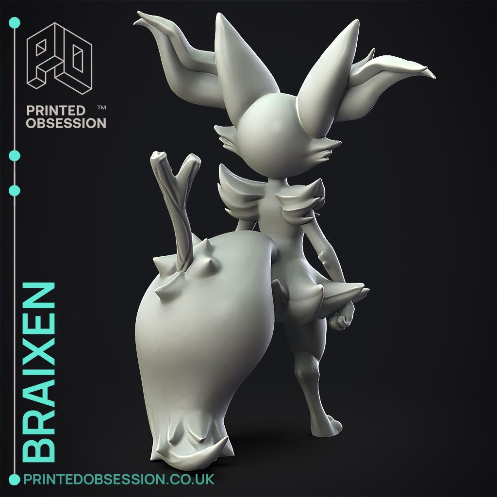 Braixen - Pokemon - Fan Art 3d model