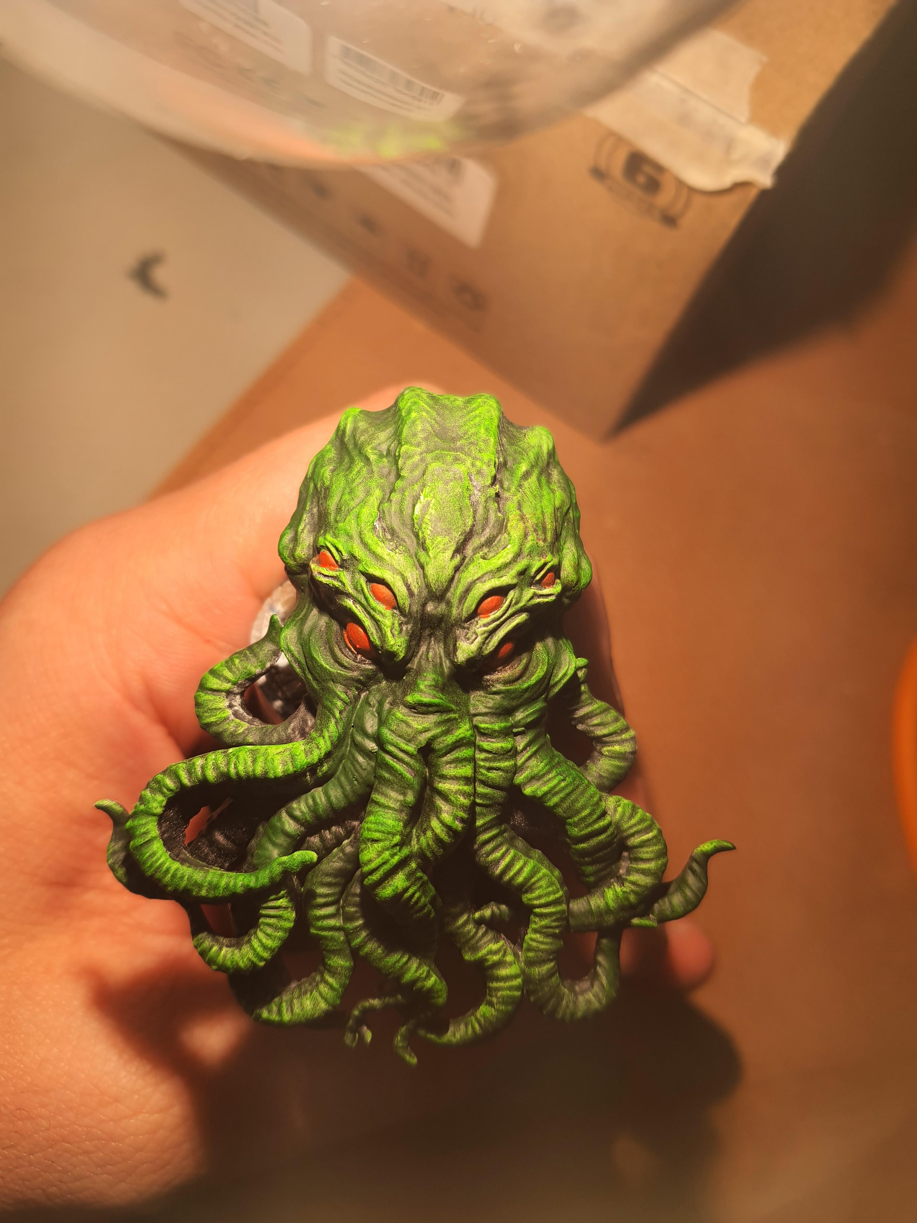 Cthulhu Wall Decoration mk2 3d model