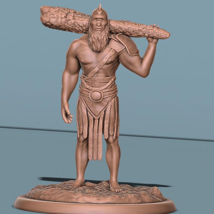 Cyclops on Guard 3d model