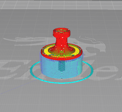 Razer Tartarus v2 Thumbstick Mod 3d model