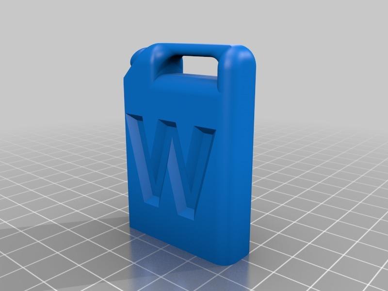 R/C gas/water tank accessory 3d model