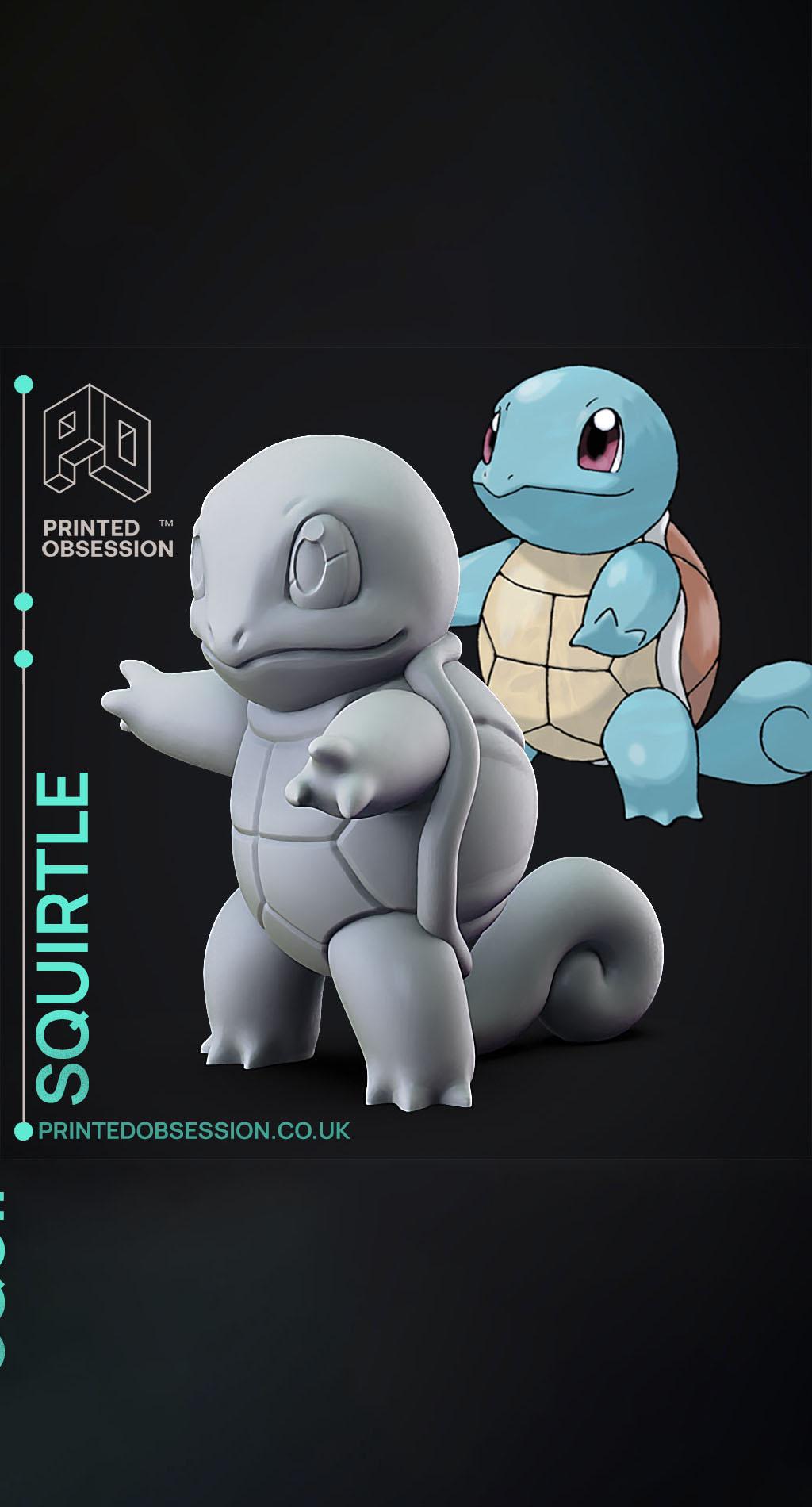 Squirtle - Pokemon - Fan Art 3d model