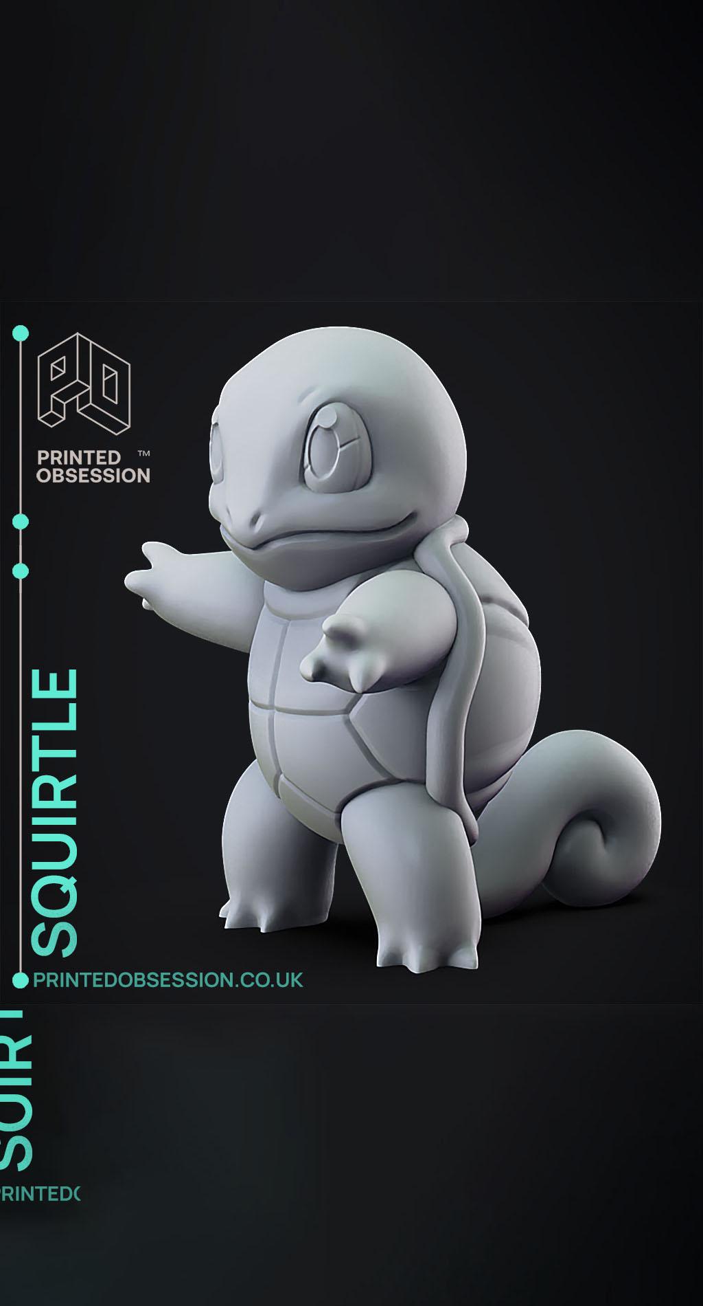 Squirtle - Pokemon - Fan Art 3d model