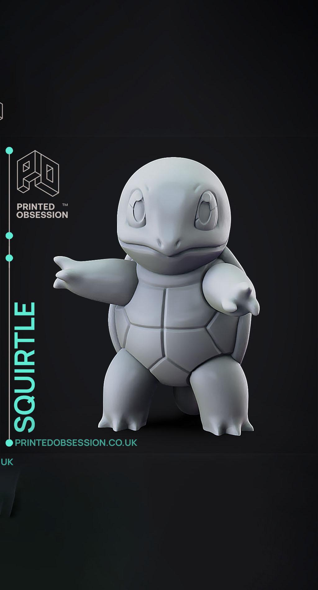 Squirtle - Pokemon - Fan Art 3d model