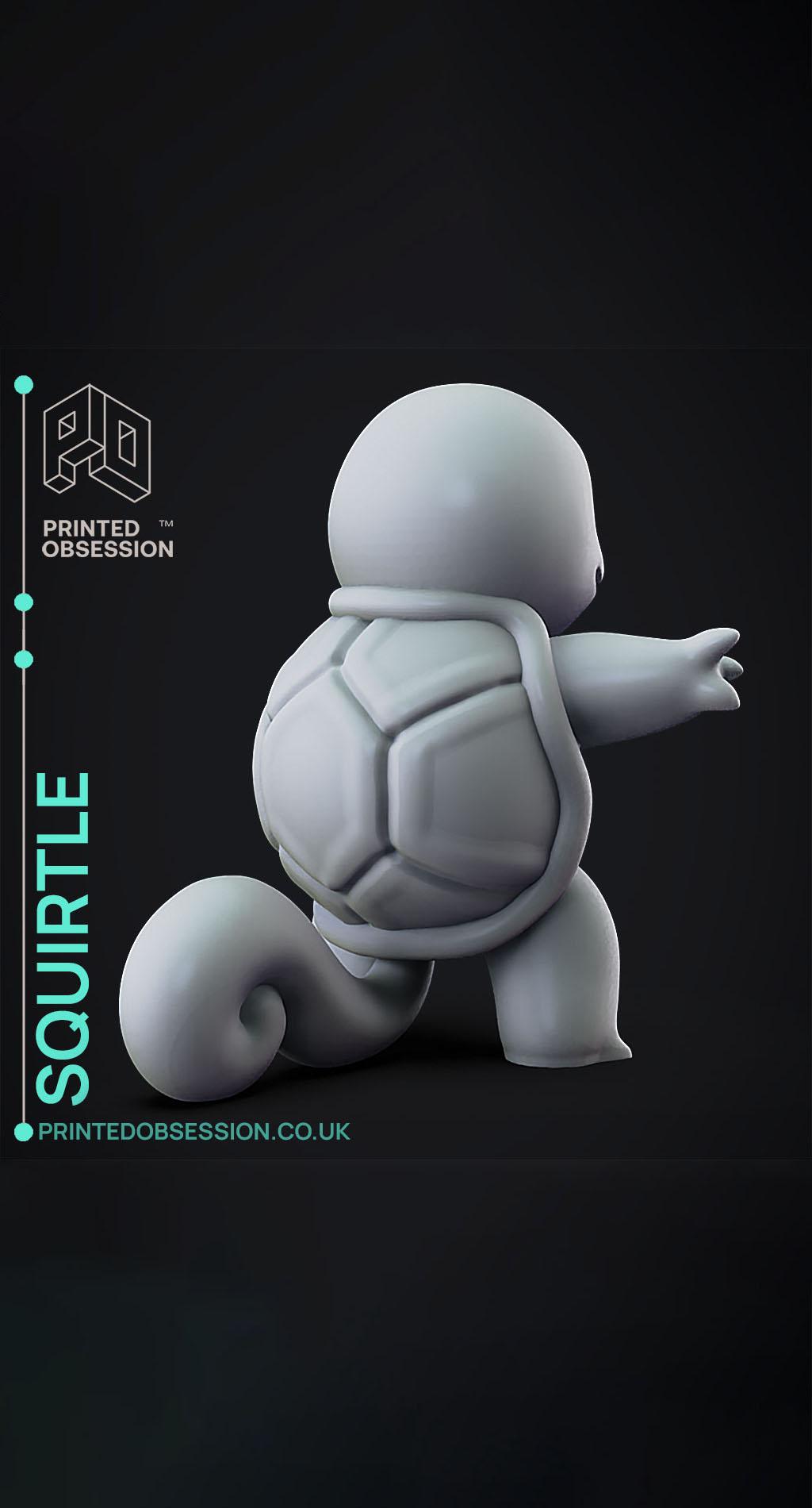 Squirtle - Pokemon - Fan Art 3d model