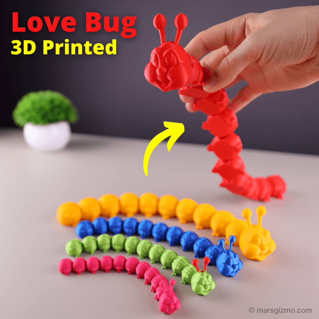 Love Bug (Caterpillar) - Check it in my video: https://youtu.be/K5KiAXmy9bM

My website: https://www.marsgizmo.com - 3d model